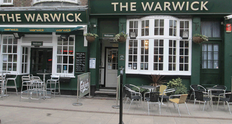 The Warwick Pub, Worthing - Home of Live Football & Live Music in Worthing